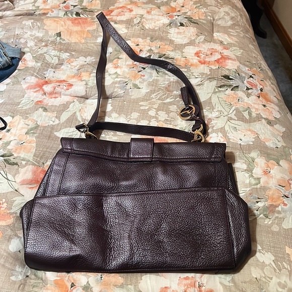 Varriale purple leather purse - Picture 4 of 9